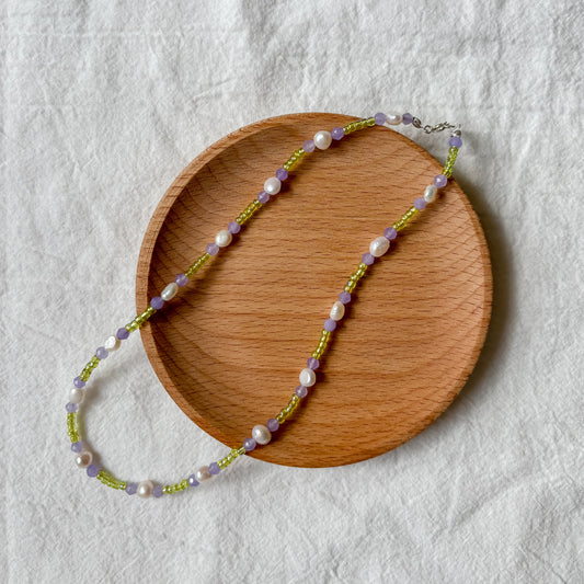 Necklace "Grapejuice"
