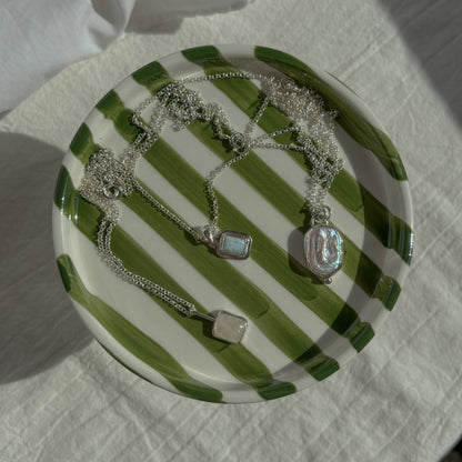 Keshi pearl necklace