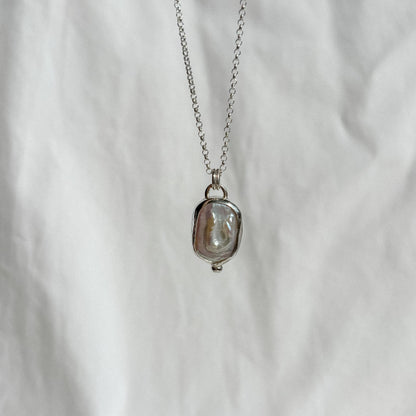 Keshi pearl necklace