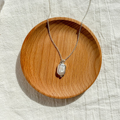 Keshi pearl necklace