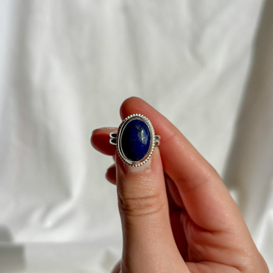 Lapis Lazuli royal ring 17.5
