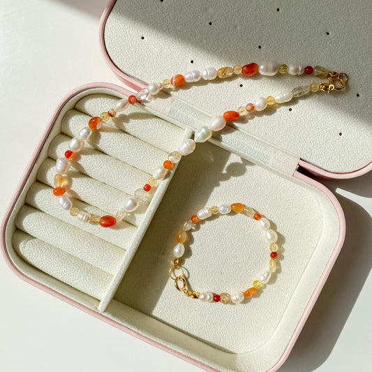 Necklace "Clementine"