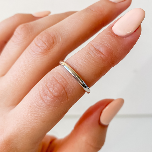 Simple band ring
